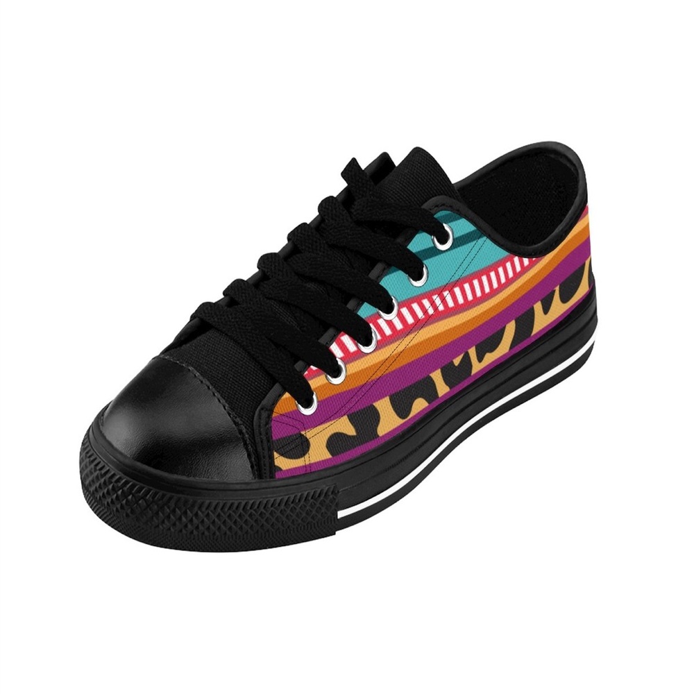 Cheetah serape sneakers